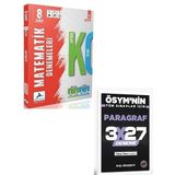Paraf 2027 8. Sınıf Matematik Kolay Orta Branş Deneme+ EVP Akademi Paragraf