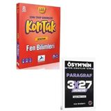 Paraf 2027 LGS 8. Sınıf Fen Bilimleri Kontak Konu Takip Denemeleri+ EVP Akademi Paragraf