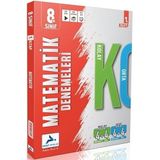 Paraf 8. Sınıf Lgs Matematik Kolay Ve Orta Denemeleri Çözümlü 1. Kitap Paraf Yayınları