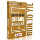 Paraf Akademi 2026 KPSS Lise Ortaöğretim Ön Lisans Tarih, Coğrafya, Vatandaşlık ve Güncel Bilgiler Çıkmış Sorular Son 10