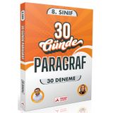 Paraf Akademi 8. Sınıf 30 Günde Paragraf 30 Deneme - Mesut Bayraktar, Duygu Akkaya Salman Paraf Akademi Yayınları