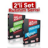 Paraf Akademi Rutin Problemler ve Rutin Paragraf Setli Ürün 2025 - 2026 Üniversite Hazırlık Soru Bankası
