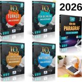 Paraf Iq LGS 4 Ders Soru Bankaları + Strateji Gün Gün Paragraf Set Priz Tutucu ve Deneme