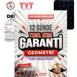 Paraf Yayınları 12 Günde Temel Atma Tyt Garanti Geometri+Özdebir Yayınları Tyt Deneme+Vantuz