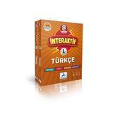 paraf yayınları 2025-2026 8. Sınıf Türkçe İnteraktif Konu Anlatımlı Açık Uçlu Sorularla Kavrama Testi