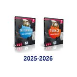 Paraf Yayınları 2026 7.SINIF IQ MATEMATİK + TÜRKÇE SORU BANKALARI SET