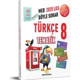 Paraf Yayınları 2026 Lgs 8. Sınıf Türkçe Tematik Soru Bankası (264 Syf.)