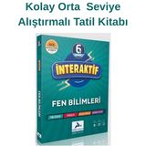 Paraf Yayınları 2026 YENİ MÜFREDAT 6. Sınıf Interaktif Fen Bilimleri Ders Çalışma Kitabı 310 Syf.