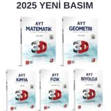 Paraf Yayınları 3D Yayınları AYT MATEMATİK-GEOMETRİ-FİZİK-KİMYA-BİYOLOJİ SORU BANKALARI SET 2026 5KİTAP