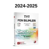 Paraf Yayınları 3D Yayınları YKS TYT Fen Bilimleri Simülasyon 15 Deneme Video Çözümlü 2024-2025