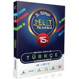 Paraf Yayınları 5. Sınıf Türkçe 15 Li Elit Karma Konu Sıralı Denemeleri
