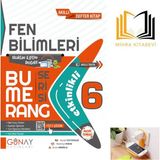 Paraf Yayınları 6.sınıf Bumerang Fen 2025-2026 Yeni Müfredata Uygun (Priz Telefon Tutuculu))