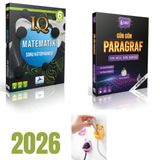 Paraf Yayınları 6.SINIF IQ MATEMATİK SORU KÜTÜPHANESİ + STRATEJİ 6.SINIF GÜN GÜN PARAGRAF SET FİŞ TUTUCU HEDİYE