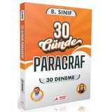 Paraf Yayınları 8. Sınıf 30 Günde Paragraf 30 Deneme