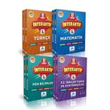 paraf yayınları 8. Sınıf 4'lü İnteraktif Soru Kütüphanesi Seti