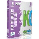 Paraf Yayınları 8. Sınıf 8. Sınıf Fen Bilimleri Kolay Orta Branş Deneme - 1. Kitap