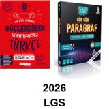 Paraf Yayınları 8.SINIF ANKARA GÜÇLENİREN TÜRKÇE SORU BANKASI + STRATEJİ 8 GÜN GÜN PARAGRAF SET 2026