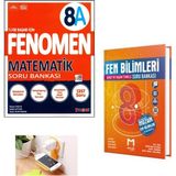 Paraf Yayınları 8.sınıf Fenomen 8(A) Matematik + Mozaik 8 Fen Set 2025(PRİZ Tutuculu)
