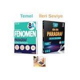 paraf yayınları 8.Sınıf Fenomen 8A Paragraf + Strateji Gün Gün Paragraf Set Priz Tutuculu