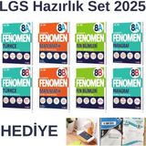Paraf Yayınları 8.sınıf Fenomen Türkçe Matematik Fen Paragraf A+B Set 2026 Deneme ve Priz Tutucu Hediye