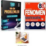 paraf yayınları 8.Sınıf Gün Gün Problemler + Fenomen 8. Sınıf Matematik Soru Bankası (B) Set 2025(Priz Tutuculu)