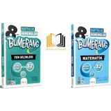 Paraf Yayınları 8. Sınıf Günay Bumerang Haftalık Denemeler Fen Bilimleri +Matematik