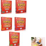 Paraf Yayınları 8.sınıf Kontak Denemeleri Türkçe,mat,fen,inkilap,ingilizce(Priz Tutuculu Hediye)