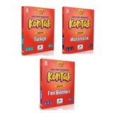 Paraf Yayınları 8.SINIF KONTAK DENEMELERİ TÜR+MAT+FEN (3 KİTAP)2025