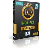 Paraf Yayınları 8. Sınıf Lgs IQ İngilizce 16'lı Deneme 2023 1.Dönem Konuları