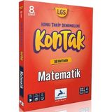 Paraf Yayınları 8. Sınıf LGS Matematik Kontak Konu Takip Denemeleri Paraf Yayınları