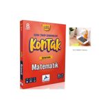 paraf yayınları 8. Sınıf LGS Matematik Kontak Konu Takip Denemeleriı 2024-2025 (priz tutuculu)