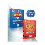 paraf yayınları 8. Sınıf Matematik İnteraktif Soru Bankası & Kontak 32+4 Branş Deneme(2Kitap)