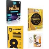 Paraf Yayınları 8.sınıf Sözel Mantık ve Paragraf+Hız Paragraf+Strateji Paragraf Set(Priz Tutuculu)