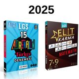Paraf Yayınları ADRENALİN YAY. 8.SINIF TÜRKÇE 15 BRANŞ DENEMESİ + ELİTKARMA LGS MATEMATİK DENEME SET 2025