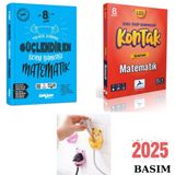 Paraf Yayınları ANKARA GÜÇLENDİREN 8.SINIF MATEMATİK + PARAF KONTAK KONU TAKİP DENEME SET AYICIK FİŞ TUTUCU HEDİYE
