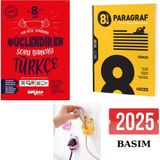 Paraf Yayınları ANKARA GÜÇLENDİREN 8.SINIF TÜRKÇE +HIZ 8.SINIF PARAGRAF SORU BANKASI SET AYICIK FİŞ TUTUCU