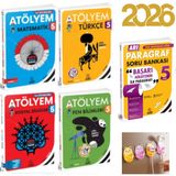 Paraf Yayınları Arı 2026 5. Sınıf Atölyem Türkçe -Matematik- Fen Bilimleri- Sosyal Bilgiler + Arı 5.Sınıf Paragraf Soru Bankası 5 li Set