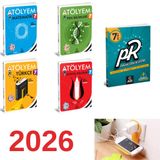 Paraf Yayınları Arı 7 Sınıf Atölyem Matematik Fen Türkçe Sosyal + Arı Paragrafın ritmi Set Priz Tutucu Hediye