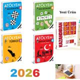 Paraf Yayınları Arı 8 Sınıf Atölyem Matematik- Fen- Türkçe-İnkılap + Kazandıran Paragraf Set Priz Tutucu ve Denemeli