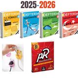 Paraf Yayınları ARI YAYINCILIK 8. Sınıf DEFTERİM Türkçe + Matematik Fen + İnkılap + Paragrafın Ritmi Soru Banka Set Fiş Tutuculu