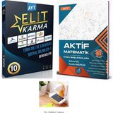 Paraf Yayınları Ayt Türk Dili ve Edebiyatı Sosyal Bilimler-1 Elit Karma +Aktif Ayt Matematik 0'dan Başlayanlara 2025