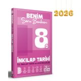 Paraf Yayınları Benim Hocam Yayınları 8. Sınıf Benim Soru Bankam İnkılap Tarihi / Kolektif / Benim Hocam Yayınları / 9786256073869