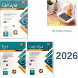 Paraf Yayınları Bilgi Sarmal Ayt Edebiyat +Ayt Tarih + Ayt Coğrafya Soru Bankası Set PRİZ TUTUCU HEDİYE