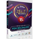 Paraf Yayınları Elit Karma 6. Sınıf 15'li Konu Sıralı Fen Bilimleri Denemeleri