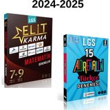 Paraf Yayınları ELİT KARMA 8.SINIF MATEMATİK + ADRENALİN TÜRKÇE BRANŞ DENEMESİ SET 2024-2025