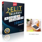 Paraf Yayınları Elit Karma Tyt Türkçe 10 Branş Deneme 2024-2025 (PRİZ TUTUCU HEDİYE)