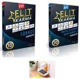 paraf yayınları Elit Karma Tyt Türkçe - Ayt Edebiyat Sosyal Bilimler 1 Deneme Seti 2 Kitap(PRİZ TUTUCULU)2025