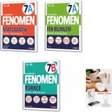 Paraf Yayınları Fenomen 7. Sınıf Fenomen Matematik(A) - Fen Bilimleri(A) - Türkçe Soru Bankası Seti