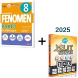 Paraf Yayınları FENOMEN 8 TÜM DERSLER PAKET DENEMELER (10 DENEME) + LGS Elit Karma 10 x 10 Deneme Seti 2025