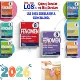 Paraf Yayınları Fenomen Lgs 8. Sınıf Çıkmış Sorular Ve Ikiz Soruları Seti 2018-2025 6 Kitap(PRİZ TUTUCU HEDİYE)